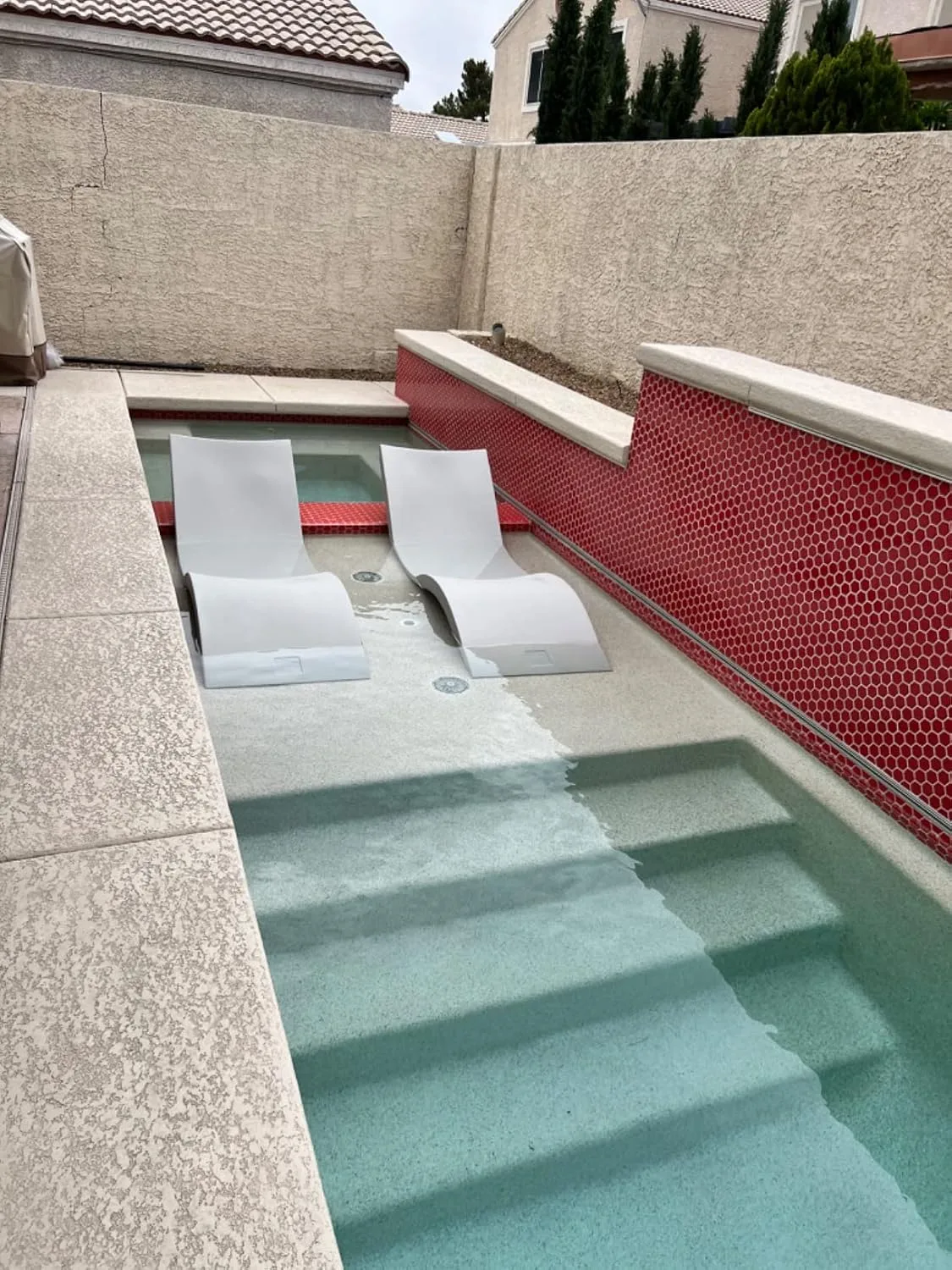 Customer review photo for Why Adding a Sun Shelf to an Existing Pool Is More Complicated Than It Looks