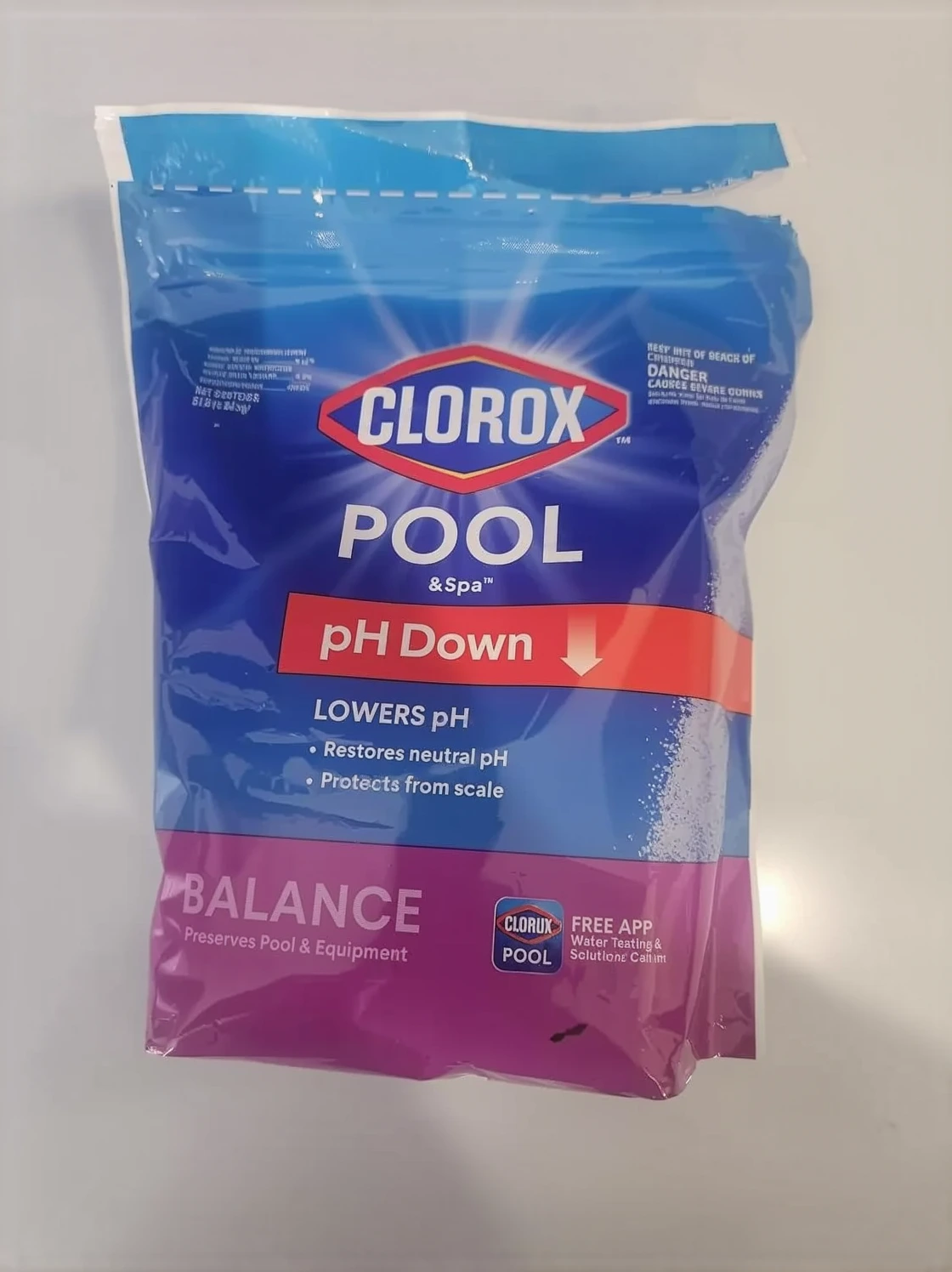 Customer photo of pH and alkalinity test kit showing measurement results in aquarium water