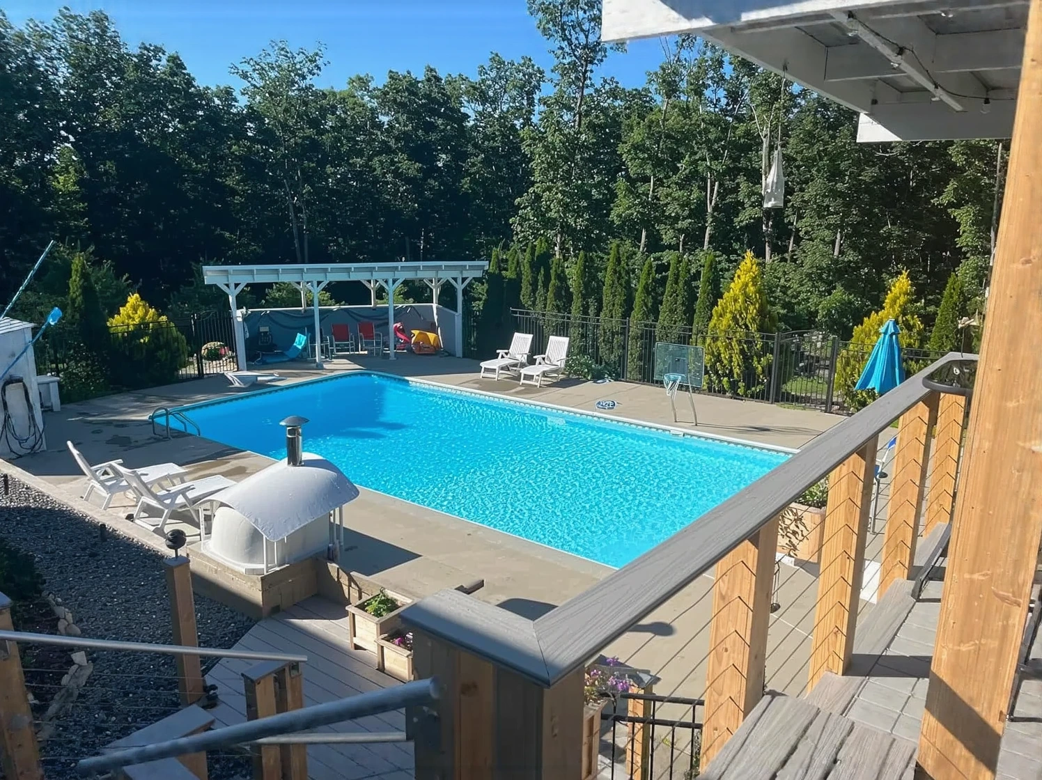 Customer review photo for My Step by Step Spring Pool Opening: No Green Water
