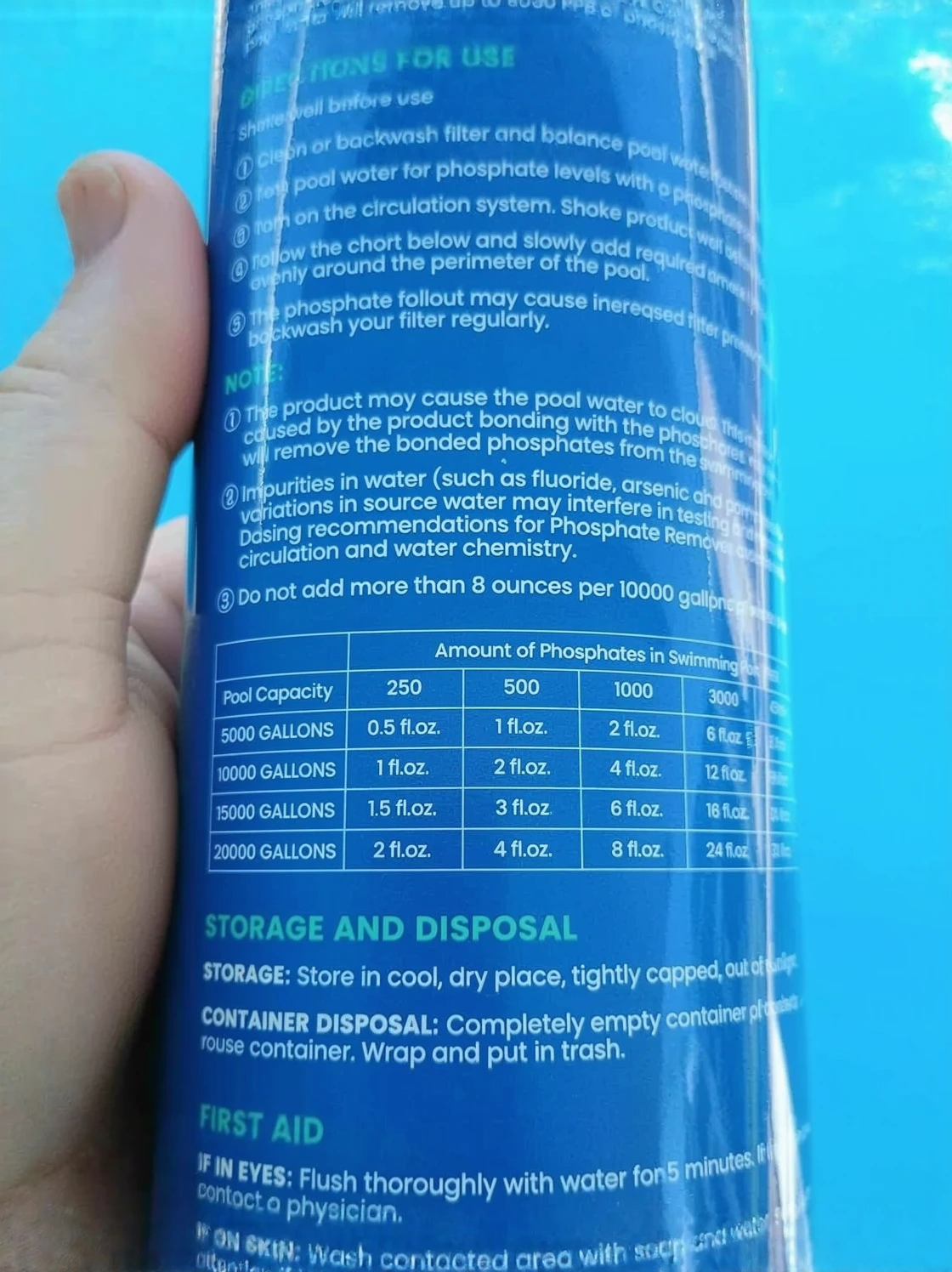 Customer review photo for Algae Will Not Die? The Phosphate Problem You Are Missing