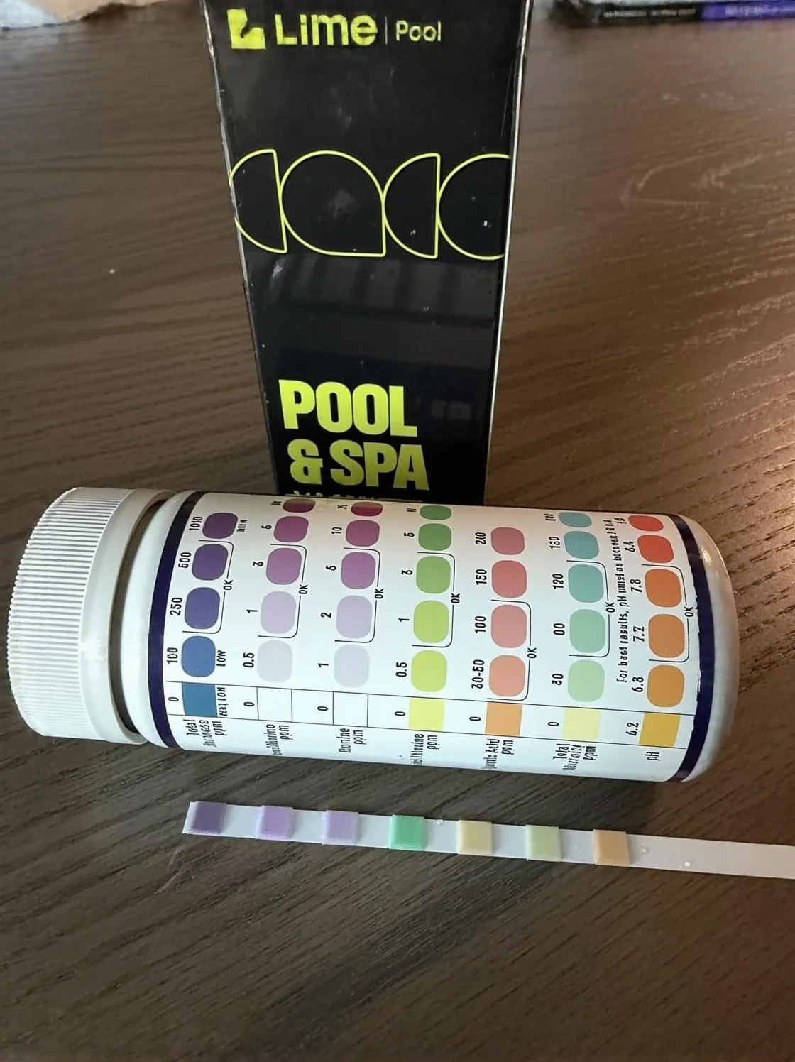 Customer review photo for Spa Water Stays Clear With This Weekly Routine