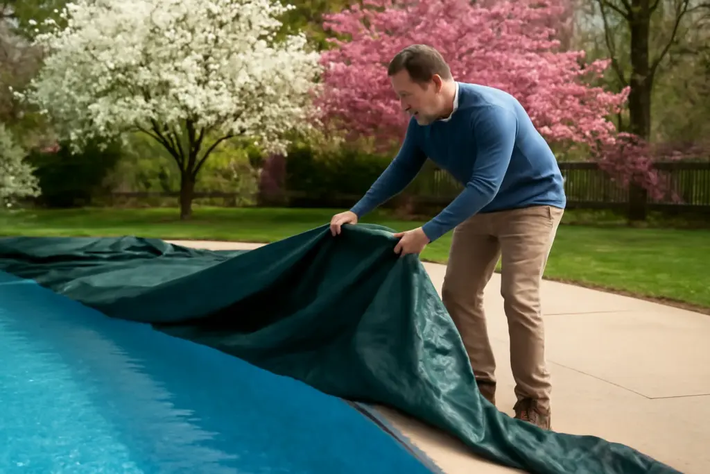My Step by Step Spring Pool Opening: No Green Water