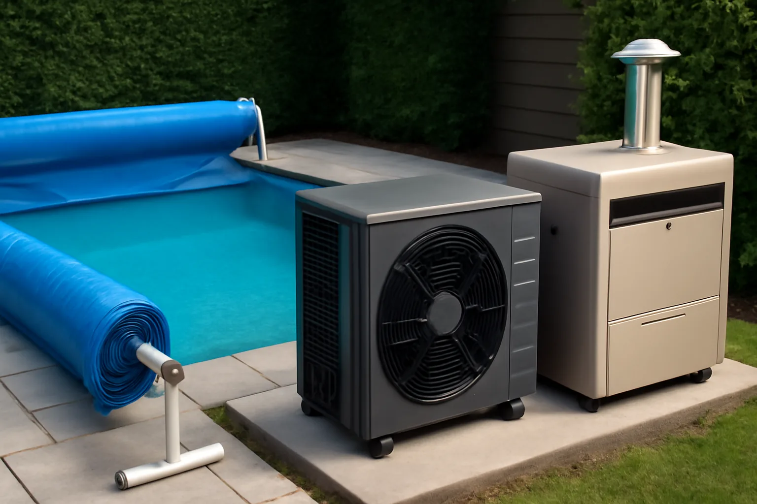 Solar Cover vs Heat Pump vs Gas: Real Heating Costs