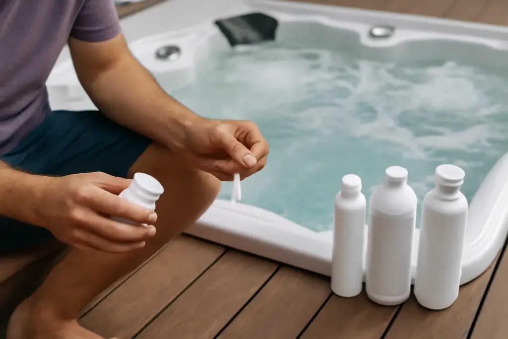 Spa Water Stays Clear With This Weekly Routine