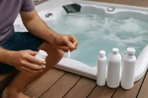 Spa Water Stays Clear With This Weekly Routine