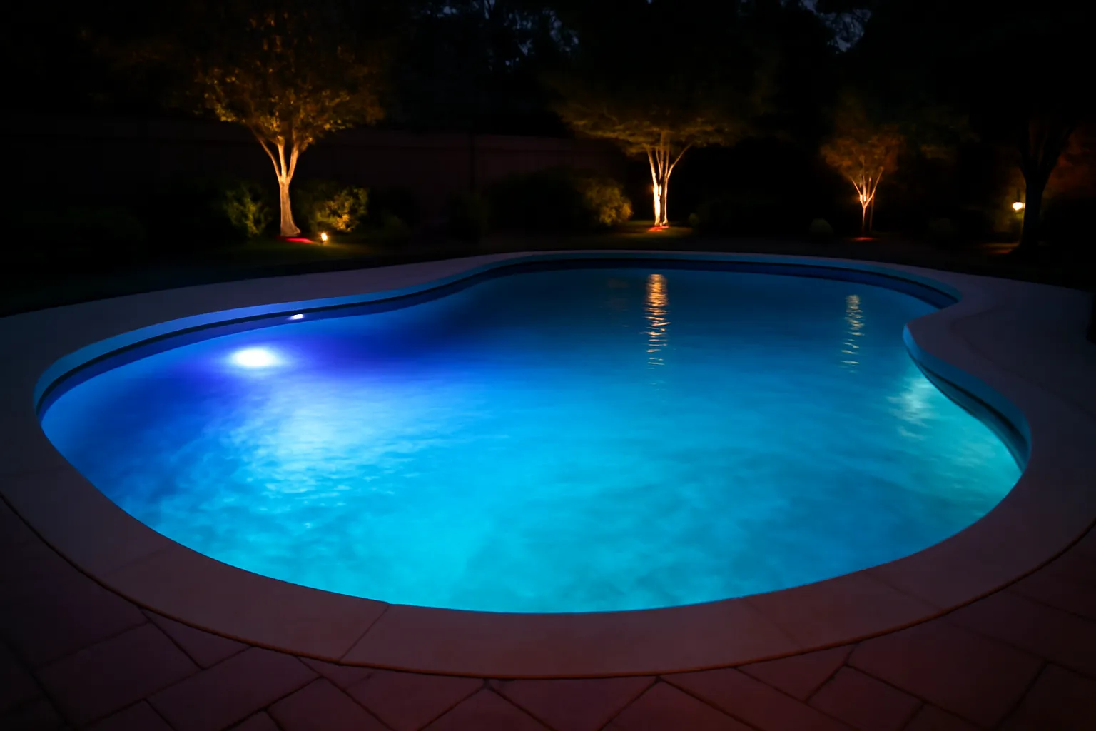 convert 120V to 12V pool light