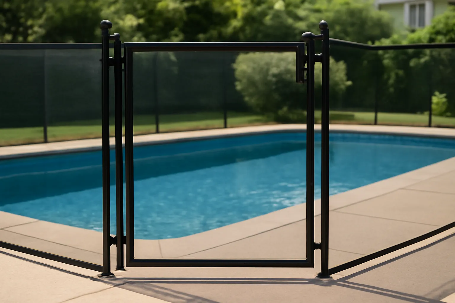 diy pool baby gate