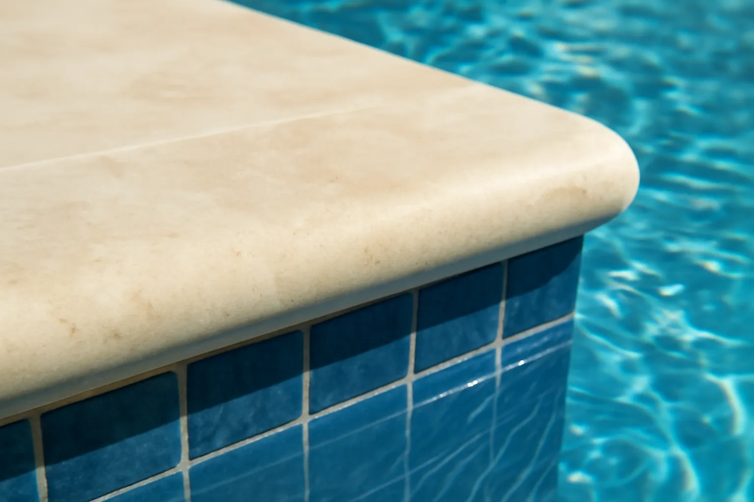 what is pool coping
